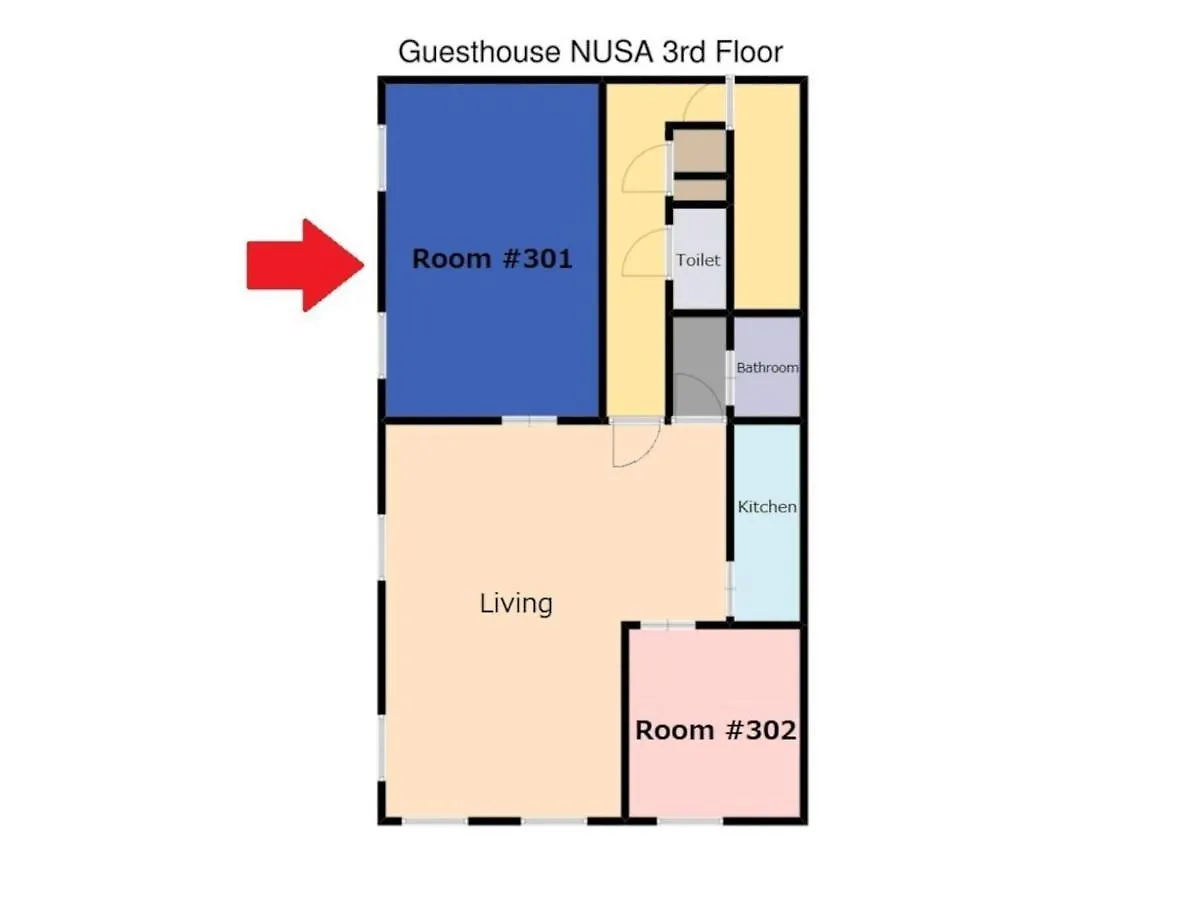 Guest House Nusa - Vacation Stay 12652 Kushiro Lejlighed